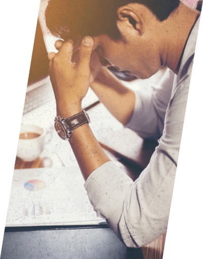 悩むクライアント様