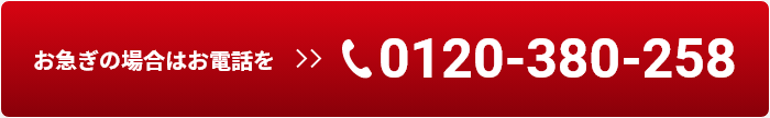 お急ぎの場合はお電話を 0120-380-258